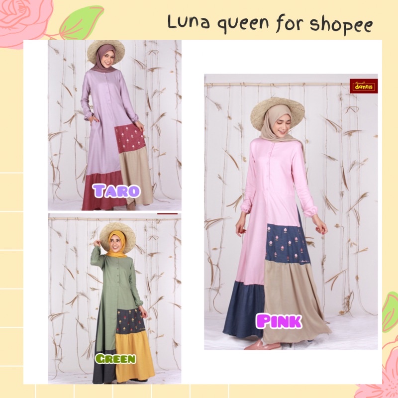 gamis DANNIS terbaru || gamis dannis || gamis kekinian || abaya Dannis terbaru