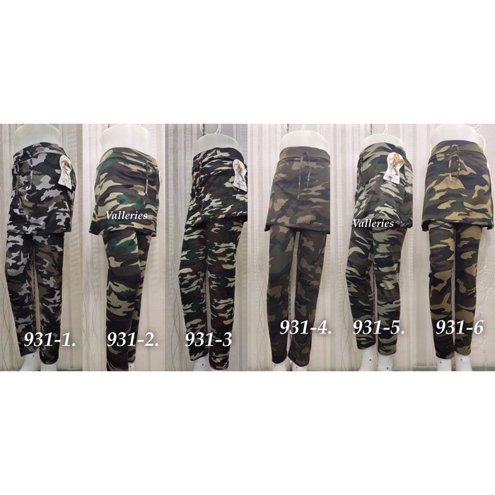 Legging Rok Army-Celana Rok Army Wanita-Celana Leging Rok Army Wanita