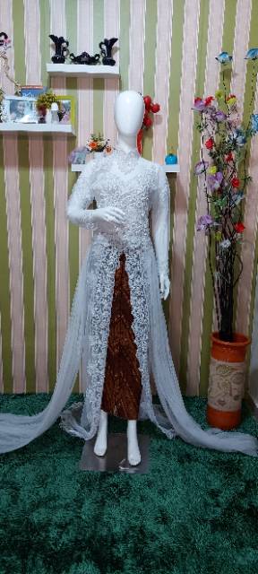 KEBAYA PENGANTIN/ KEBAYA AKAD PUTIH