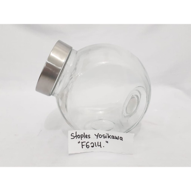 Toples kaca yoshikawa segi 6 besar / kecil ( F6214 )