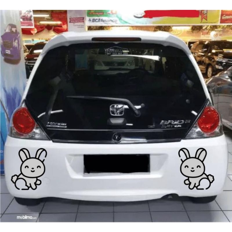 STICKER CUTTING MOBIL STIKER KARTUN LUCU BONEKA BUAT BAMPER BELAKANG KACA BELAKANG