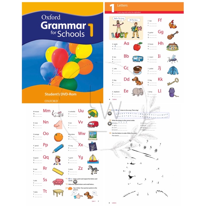Oxford Grammar for Schools 1 2 3 4 5 Student’s Teacher’s Book Audio - Buku Inggris Anak-Level 1 (PDF)