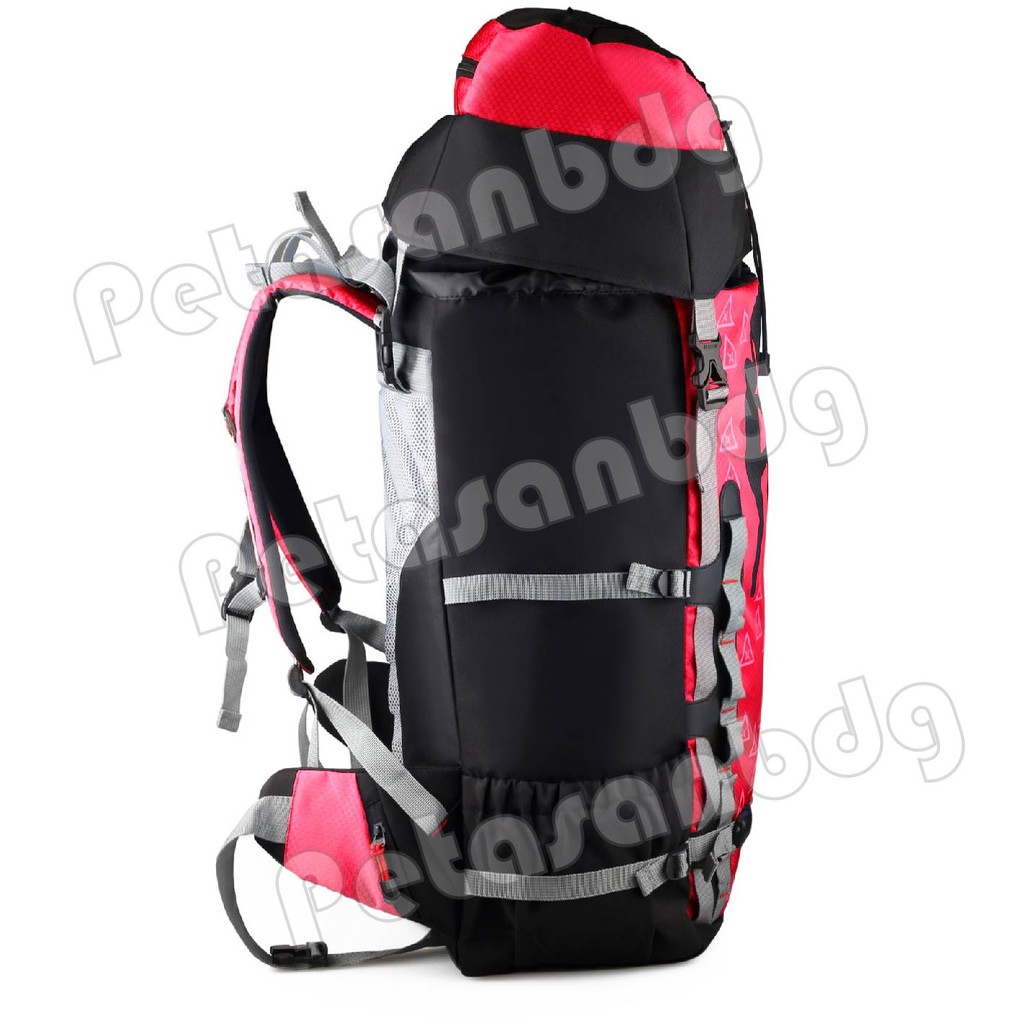 PTS -Tas Ransel Carrier Gear Bag X - OXID.PTS Mountain Top Camping Hiking Backpack + FREE RAINCOVER