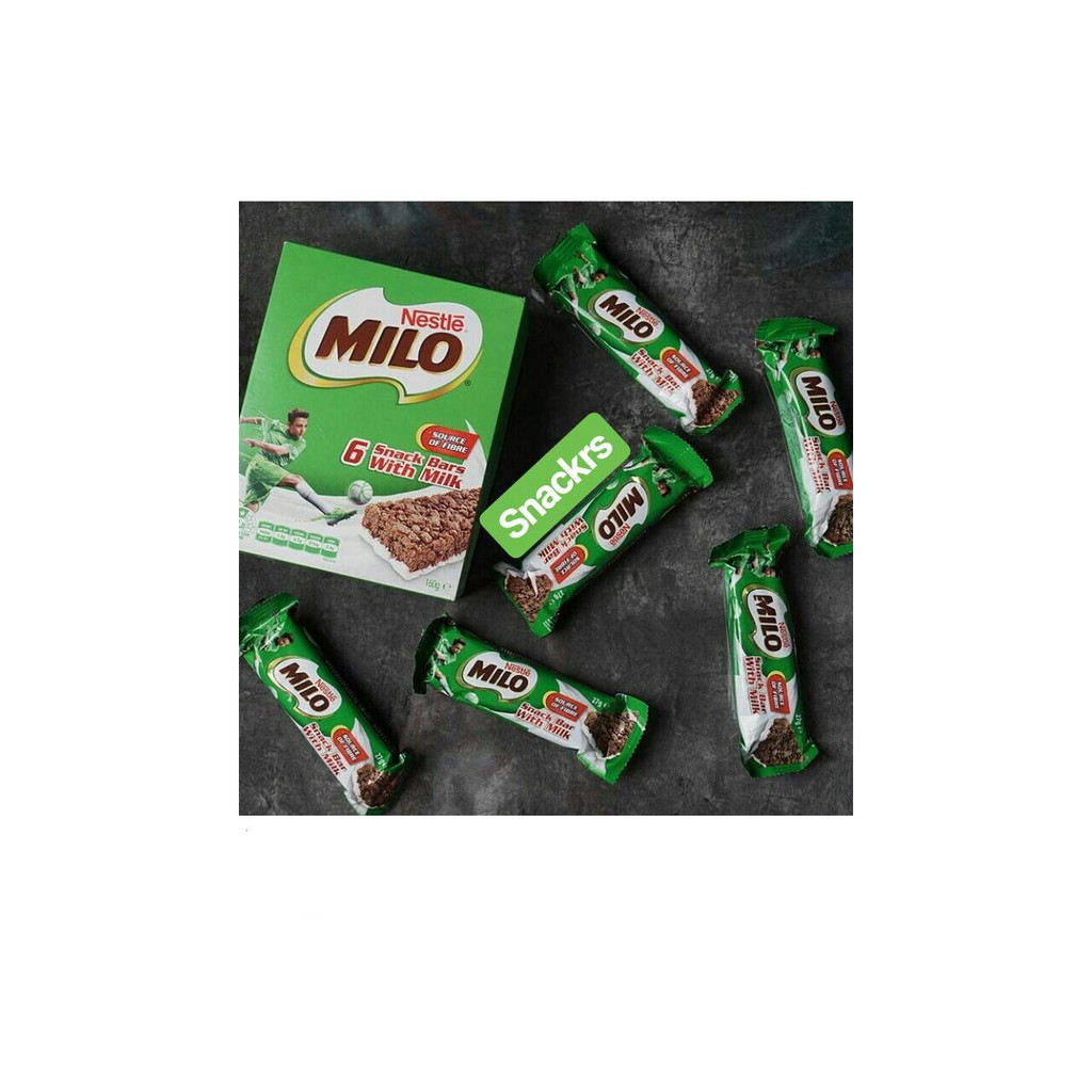 

Milo Snack Bars (snack import from australia)