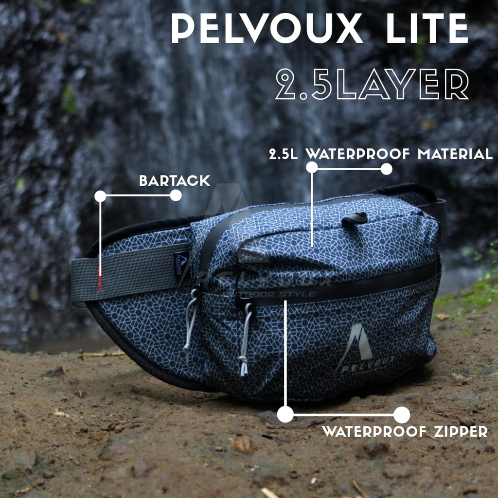 Thomgear Pelvoux Lite New Arrival Waist Bag Tas Pinggang Waterproof Thomgear Indonesia