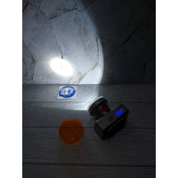 Senter Kepala Led Cahaya Putih Kuning 35W Aoki AK H035 ORIGINAL