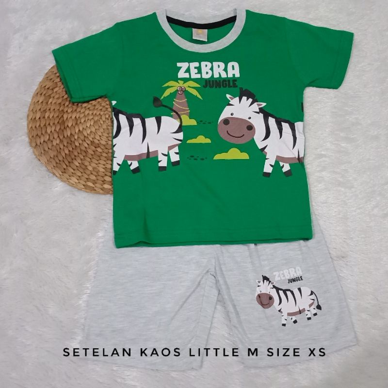 SETELAN KAOS LITTLE M/SETELAN ANAK LITTLE M/KOAS LITTLE M