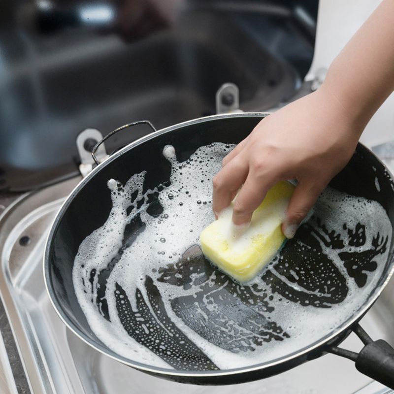 Dispenser Sabun Cuci Piring 2 In 1 Dengan Holder Spons Untuk Dapur