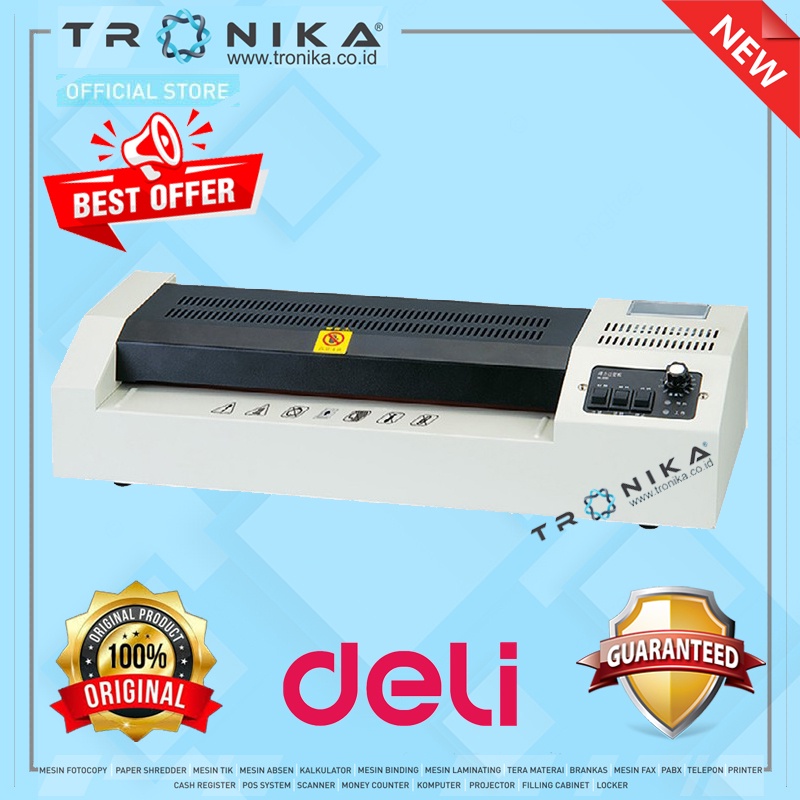 MESIN LAMINATING | DELI E3895-EU | ORIGINAL | GARANSI RESMI