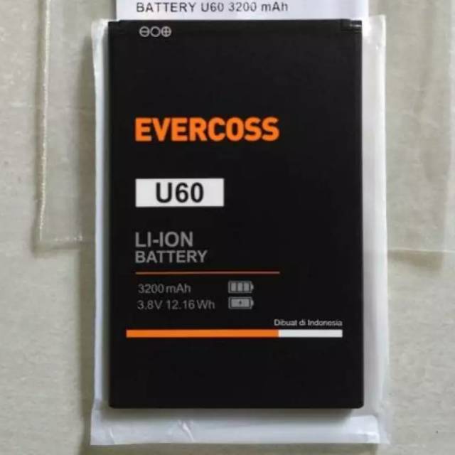 Baterai battre evercoss U60