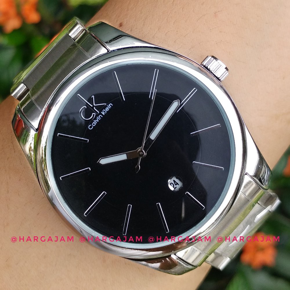 Jam Tangan Pria Elegan 2021 Rantai - 2Pilihan Warna [Hargajam Cowok Keren Murah]