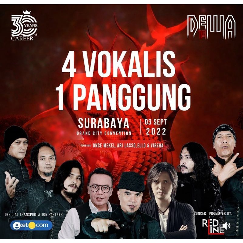 tiket konser dewa 19 surabaya