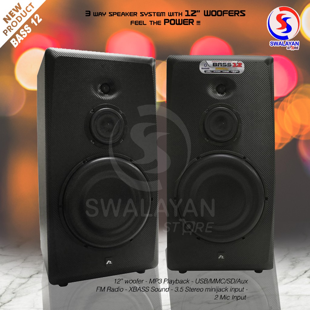 SPEAKER ACTIVE ROADMASTER BASS 12