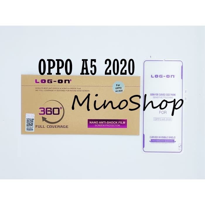 ANTISHOCK LOG ON OPPO A5 2020 SCREEN PROTECTOR - ANTI GORES JELLY