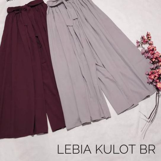 Lebia Kulot BR/  ROK KULOT / ROK KULOT MURAH / KULOT PANJANG POLOS/ KULOT LEBAR POLOS/ YUKKEMARI