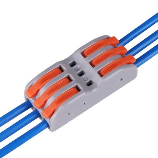 Connector 3 x 2 Wire PUSH IN Terminal Block CMK-423