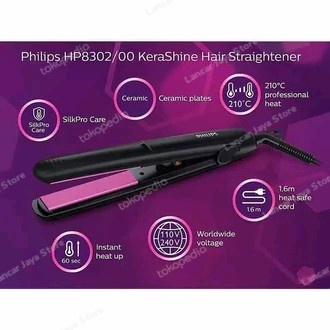 Catokan Rambut Philips HP8302 Hair Straightener HP8302 Original Philip