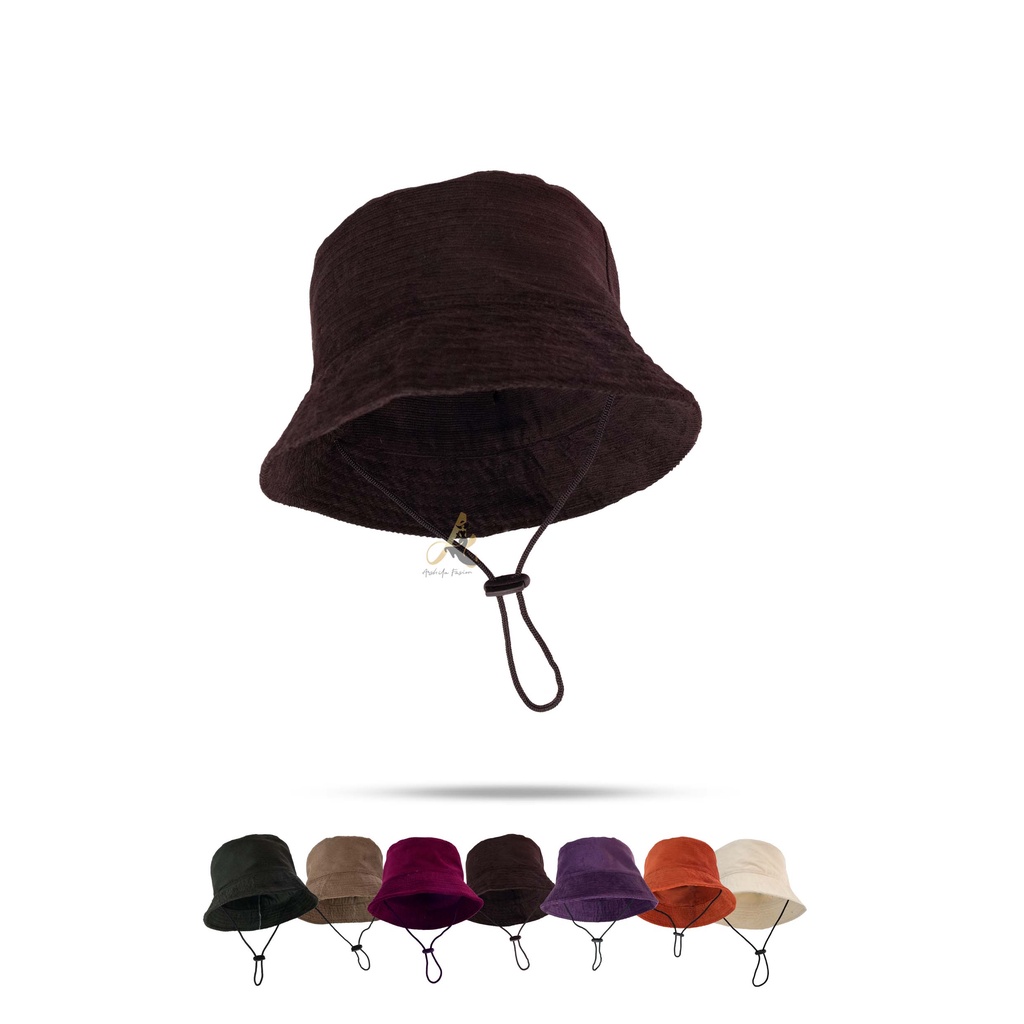 Bucket Corduroy Anak Tali / Bucket Carduroy Anak