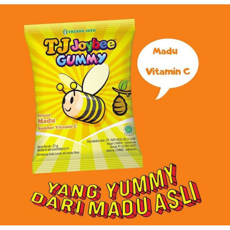 Tj Joybee Gummy Isi 5 Sachet Untuk Anak Dengan Vitamin C Halal Dan Bergizi Vitamin C Anak Indonesia