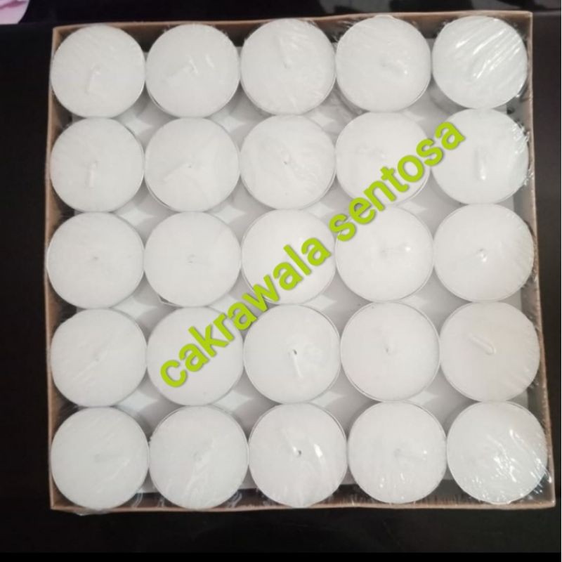 Lilin tealight aromaterapi isi 50 pcs