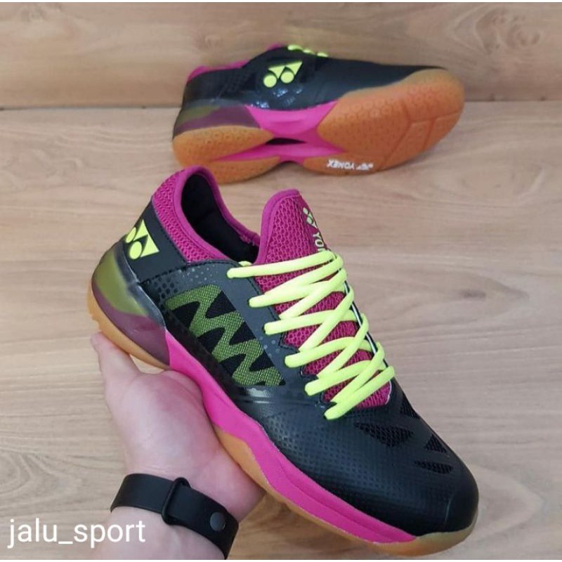 SEPATU BADMINTON YONEX POWER CUSHION COMFORT Z2 Black Pink ORIGINAL
