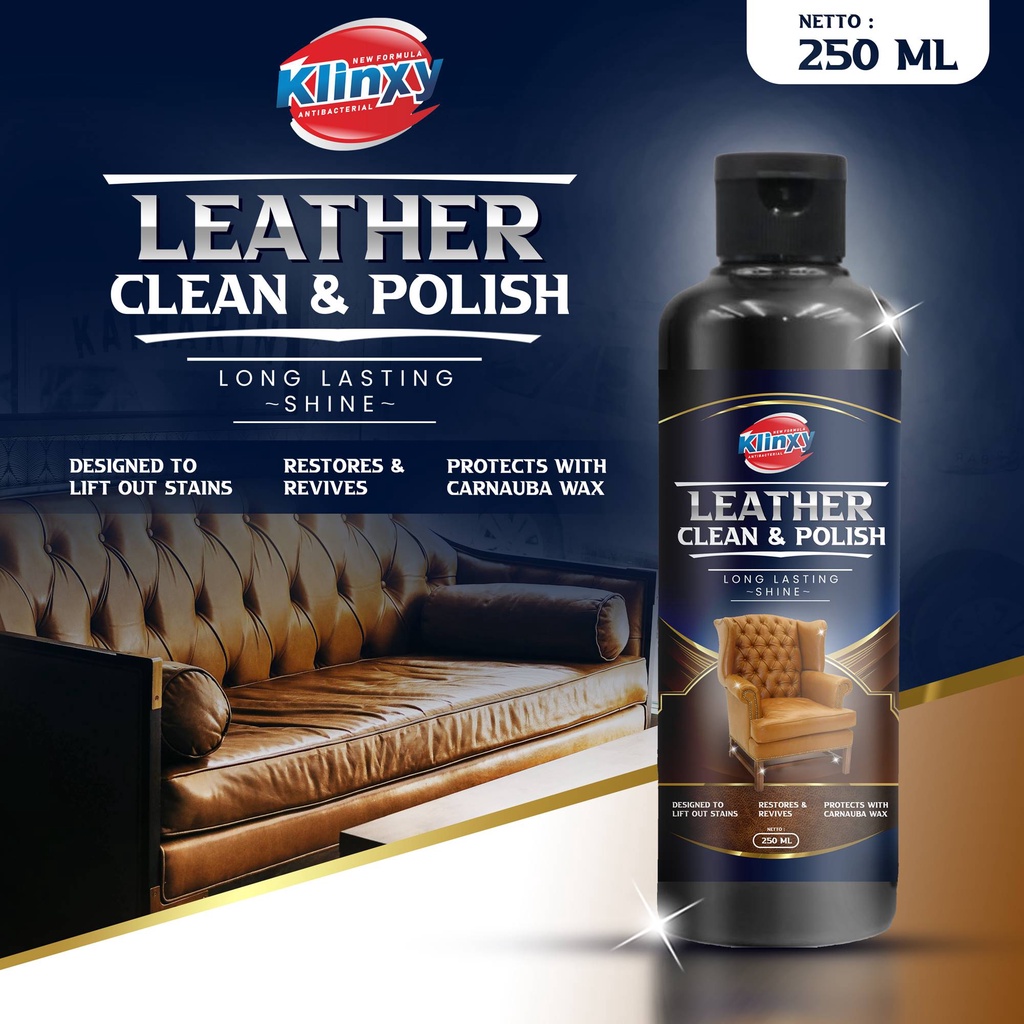 Leather Cleaner Perawatan Tas Jaket Sofa Kulit Pembersih Pengkilap  250ml