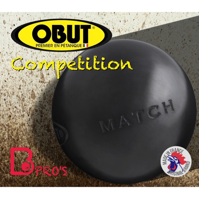OBUT MATCH Petanque Competition Boules set / Bosi