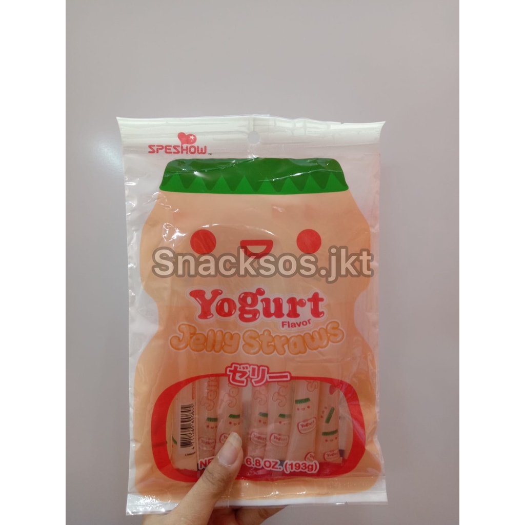 

SPESHOW Jelly Straws Yogurt Flavor - Jeli Rasa Yogurt