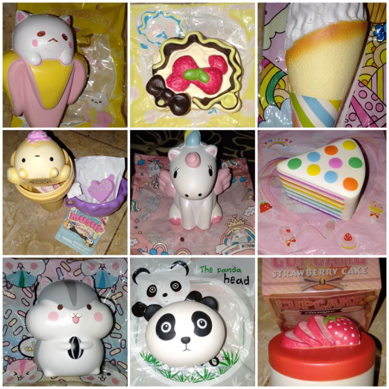 flash sale obral squishy smooshy mushy licensed ibloom punimaru vlampo cutie creative kiibru Chawa m