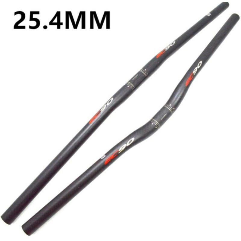 HANDLEBAR SEPEDA CARBON EC 90 25.4x 580 MM