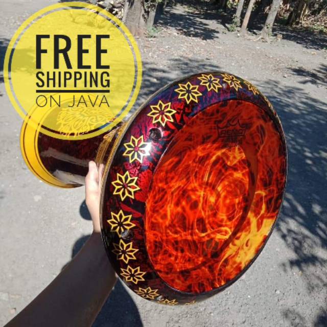 DARBUKA MOTIF 9 INC MIKA REMO MURAH BERKUALITAS