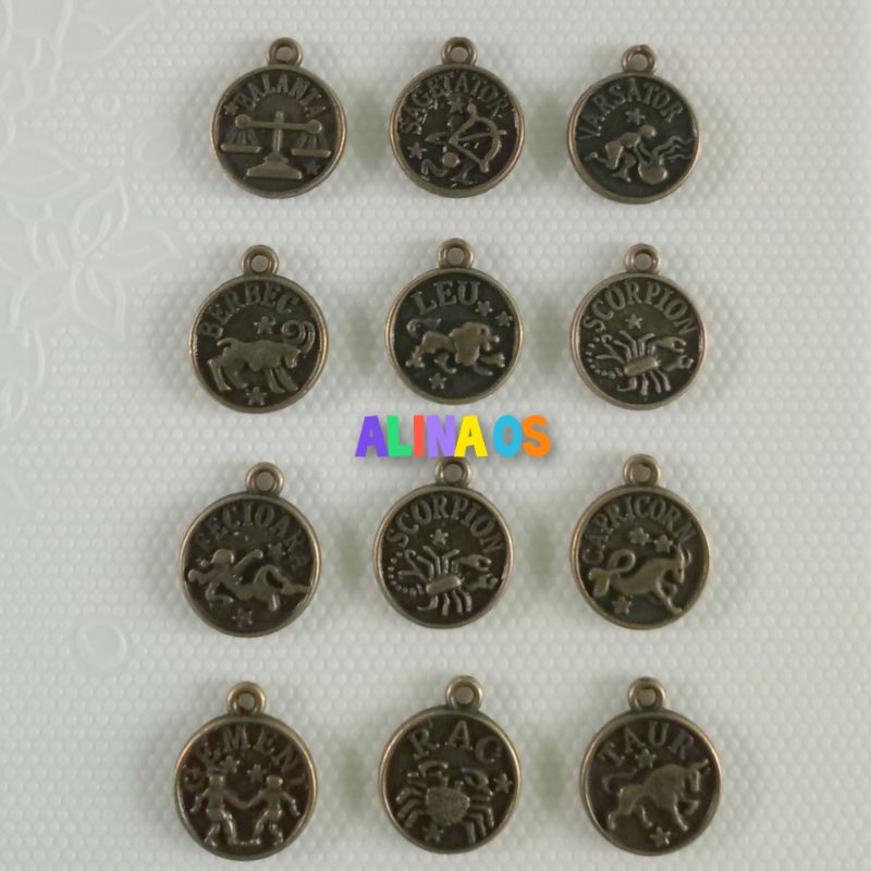 CHARM ZODIAC/ZODIAK BULAT BRONZE DAN SILVER