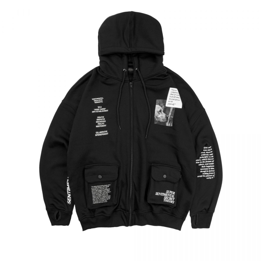 Hoodie SSST Super Sentimental Secret Theory "Insurgent" Original