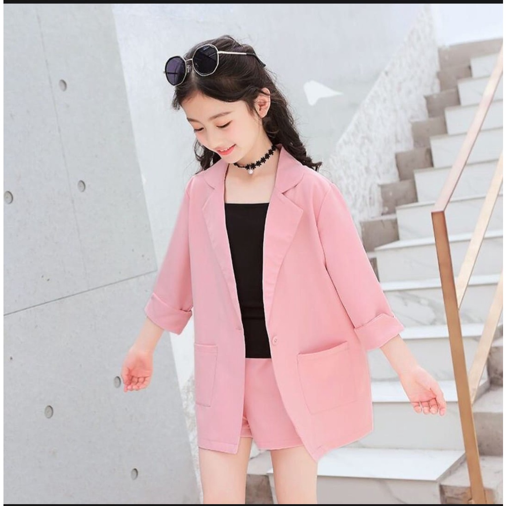 INV - SETELAN 3IN1 SUZUKA / SETELAN ANAK / COMBI BLAZER / TERBARU / TERPOPULER