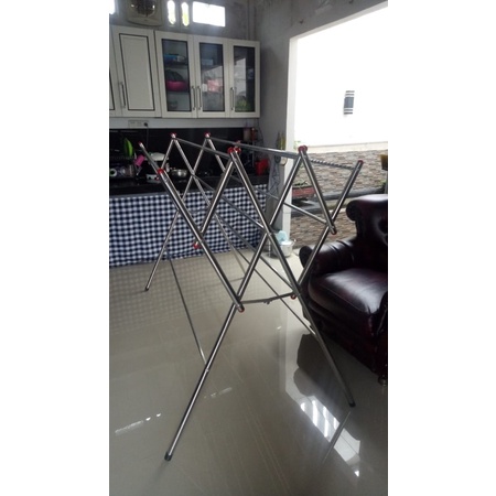 Jemuran besi Steinless Besar 11 palang