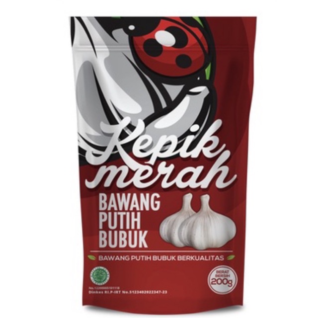 Kepik Merah Bawang Putih Bubuk 200gr / Onion Powder