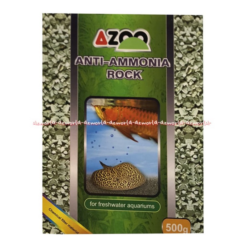 Azoo Anti Amonia Rock Batu Aquarium Akuarium 500gr Filter Akuarium