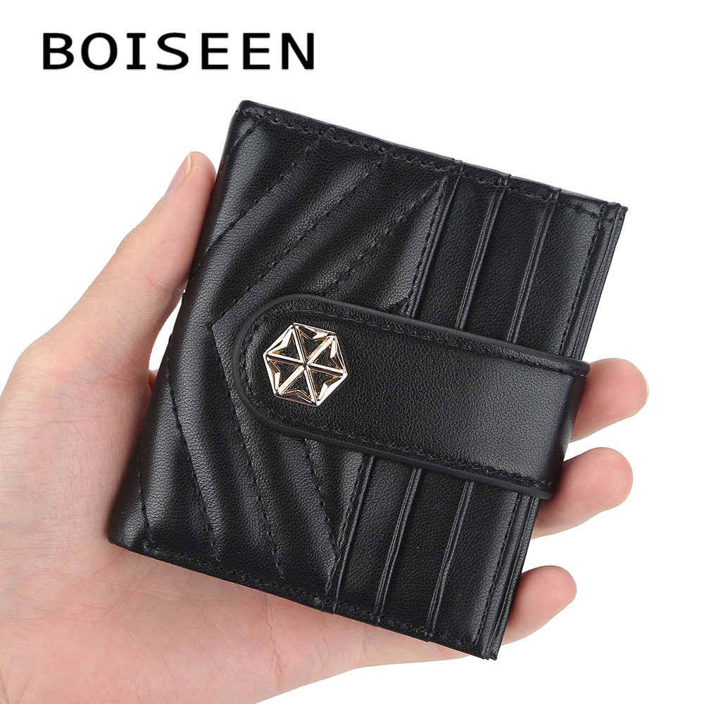 BOISEEN N1889 Dompet Kartu Wanita Bahan Kulit PU Leather Premium WATCHKITE WKOS