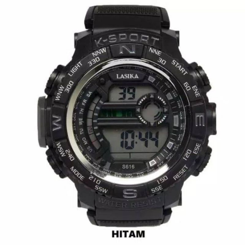 (Grosir)Jam Tangan Pria Lasika S616 Digital Original Anti Air Strap(Terima Cod Top Terlaris Hemat)