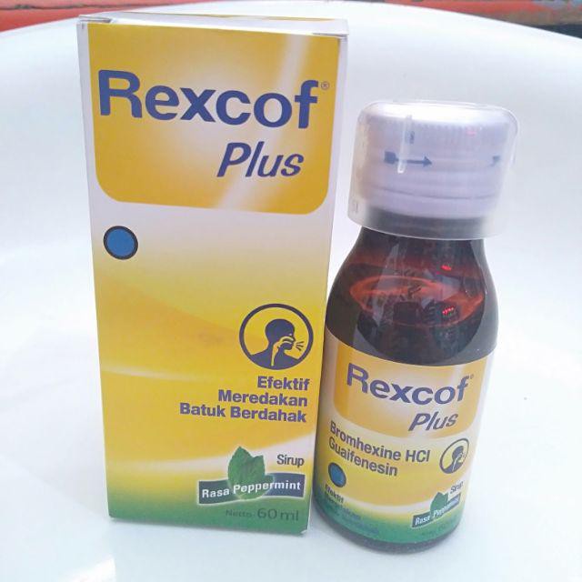 Rexcof Plus Rasa Pepermint Sirup 60 ML