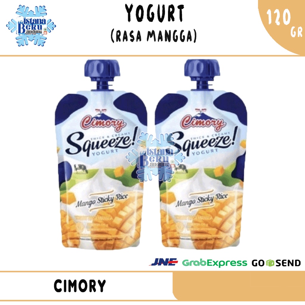 

Cimory Squeeze Yogurt Mango Sticky Rice 120gr