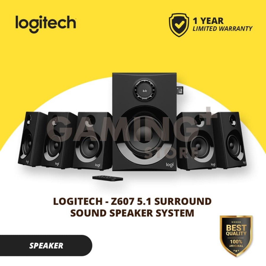 Z607 Logitech 5.1 Surround Sound Speaker