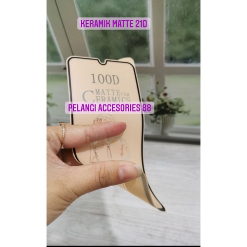 ANTIGORES LG Q60 / LG K50 KERAMIK MATTE 21D ANTI GORES ANTI GLARE