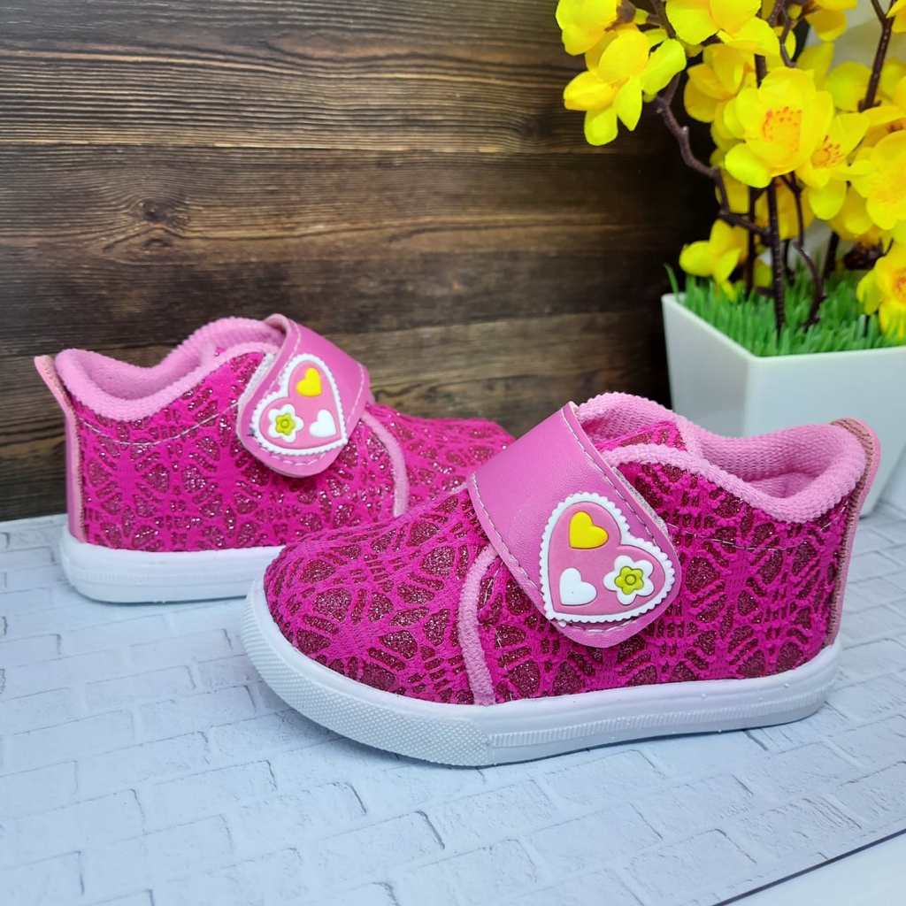 mandirishoestore-SEPATU BRUKAT FULL ANAK PEREMPUAN 1-6 TAHUN CAY12