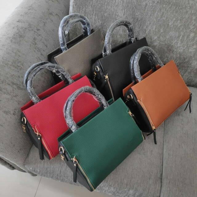 SILVER ONLY JIMS HONEY JH RACHEL BAG / TAS IMPORT / SLING BAG / TAS SLEMPANG/SHOULDER BAG /TAS KERJA