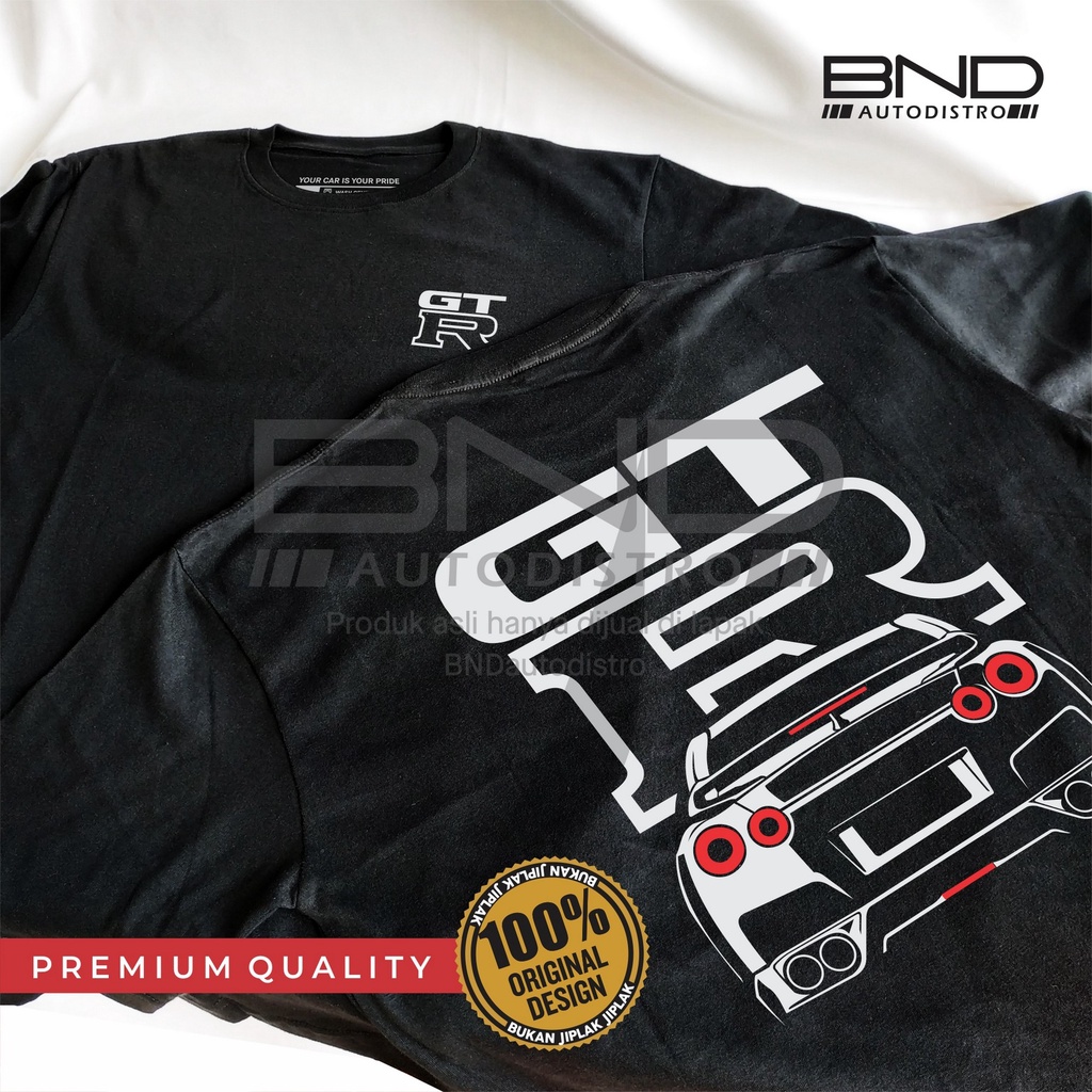 Kaos Nissan GT-R Special Design - T-Shirt GTR R35 JDM
