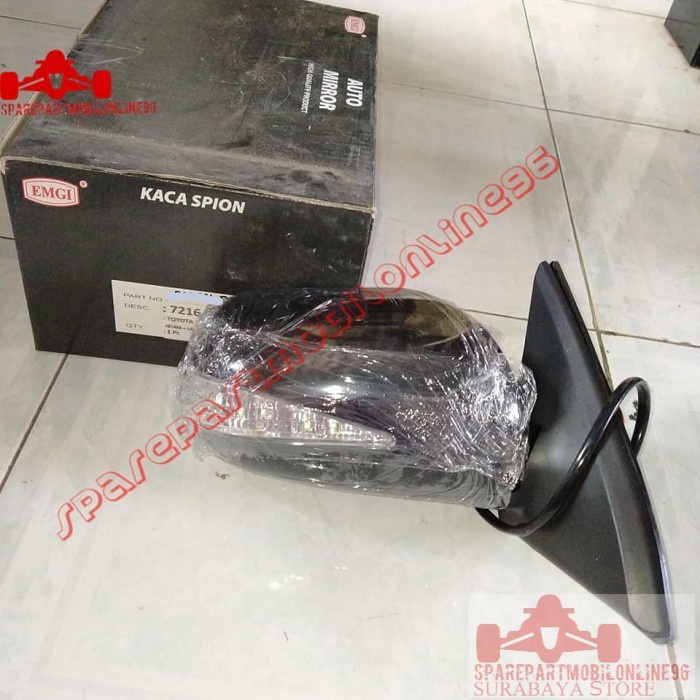 Spion Toyota Avanza 2010 Type S Elektrik Lampu Hitam EMGI 7216 7217