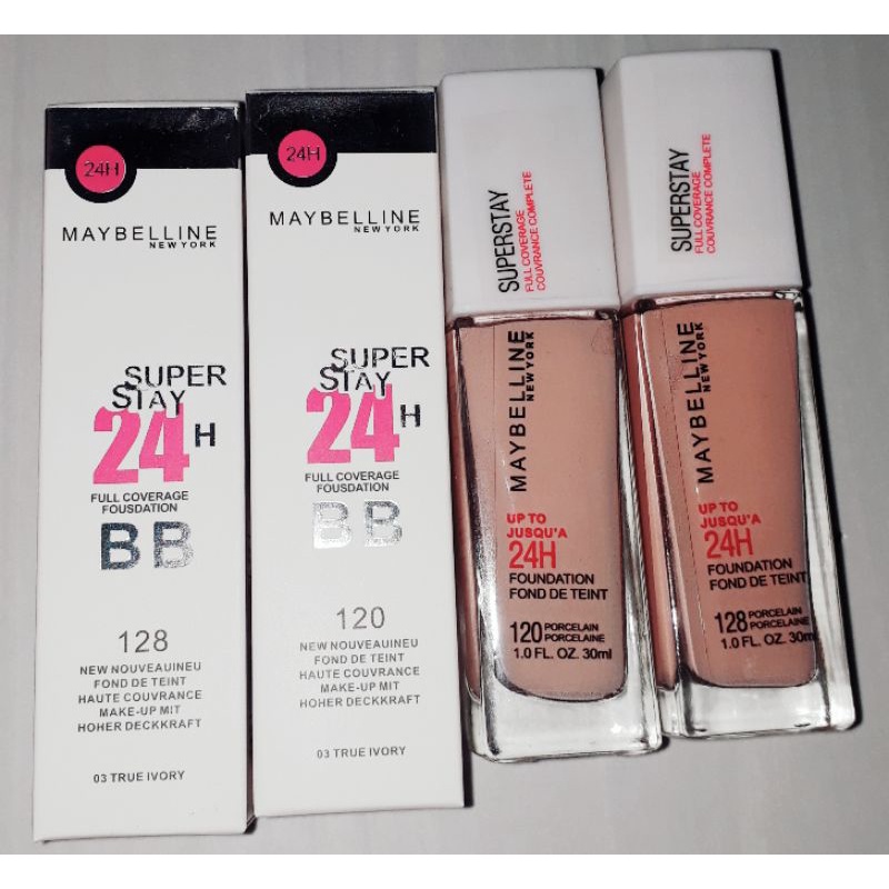 Maybelline Super Stay 24 Hours Foundation BB / MAYBELLINE BB / FOUNDATION MAYBELLINE