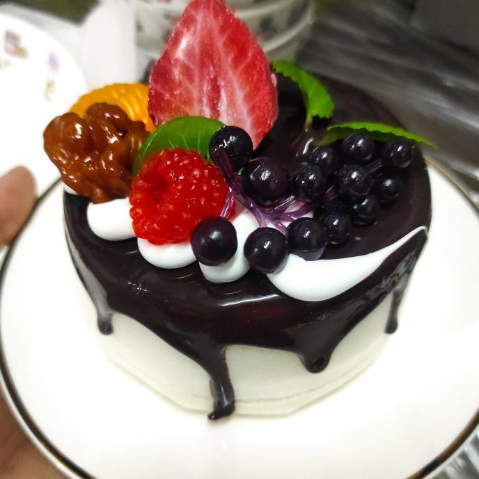 

#####] Cake Pajangan Kue Imitasi Palsu MagnetKulkas 10cm Dessert Display Fake