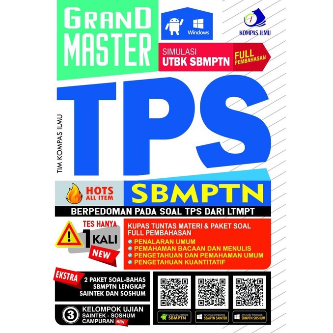 

BUKU UTBK SBMPTN SAINTEK 2022 - BUY 1 GET 1 TPS SBMPTN